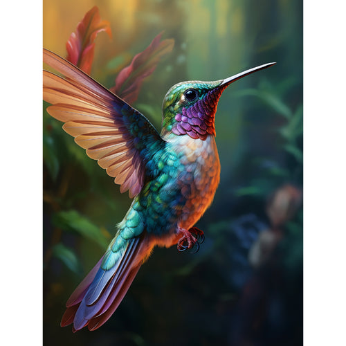 Färgad Kolibri