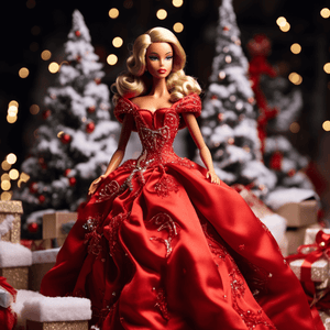 Elegant Jul Barbie