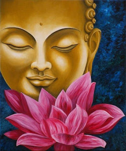 Boeddha - Lotusbloem | Diamond Painting