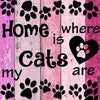 Home Is Where My Cats Are | Diamond Painting