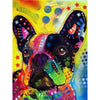 Kleurvolle Franse Bulldog | Diamond Painting