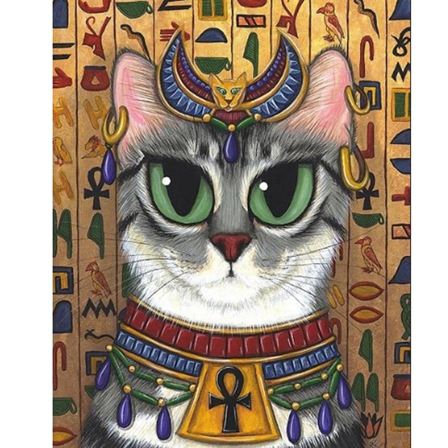 Egyptische Kat | Diamond Painting
